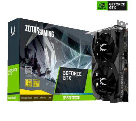 Placa de Video Zotac GeForce GTX 1660 SUPER 6GB GDDR6